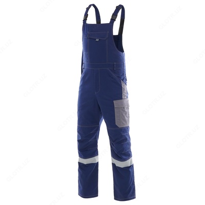 Полукомбинезон мужской защитный Linkor синий