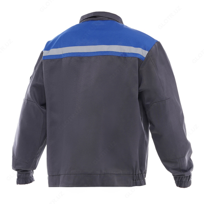  Демисезонная куртка защитная YMO Механик сине-васильковая YMO- 1102 - 