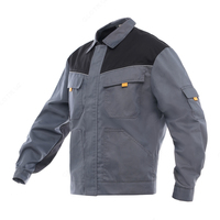 YMO Vanguard koylagi kesilgan kulrang-qora YMO-1106