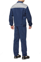  Костюм с брюками YMO Master сине-серый . YMO - 4001 - 