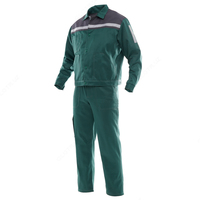 YMO Pro yashil-kulrang yarim kombinatli kostyum. YMO - 4002