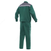  YMO OPTIMA yashil-kulrang yarim kombinatli kostyum. YMO - 4006 - 