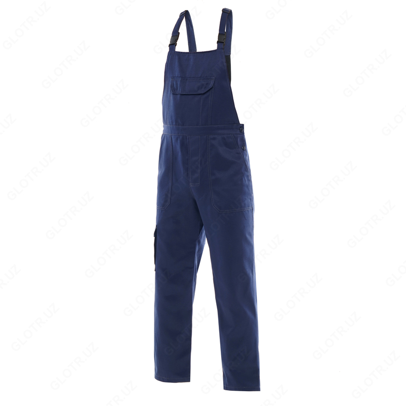  Костюм с полукомбинезоном YMO ОПТИМА сине-красный. YMO - 4008 Оптом и розница