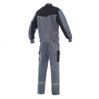  Костюм с брюками YMO Авангард серо-черный. YMO - 4009 - 