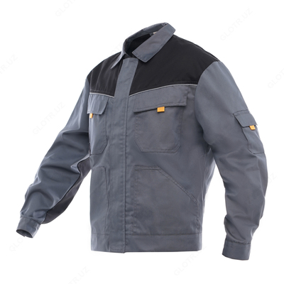   Костюм с полукомбинезоном YMO Авангард серо-черный . YMO - 4010