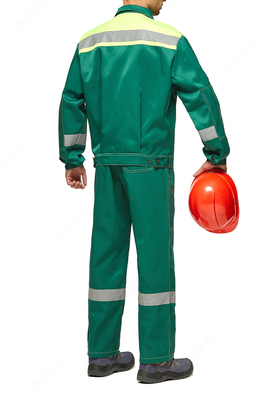  Костюм YMO ПРОФИ с полукомбинезоном зелено-лимонный . YMO - 4021 - 