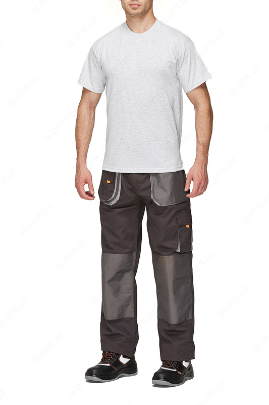  БРЮКИ РАБОЧИЕ YMO TOOLS СЕРЫЕ. YMO - 5003 - 