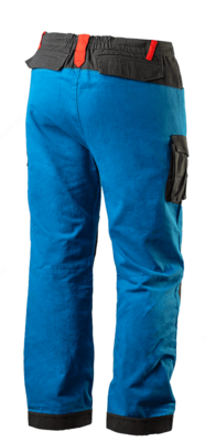  БРЮКИ РАБОЧИЕ ХБ YMO TOOLS HD  CИНЕ-ЧЕРНЫЕ. YMO - 5005 - 