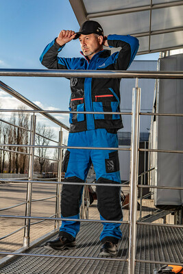   БРЮКИ РАБОЧИЕ ХБ YMO TOOLS HD  CИНЕ-ЧЕРНЫЕ. YMO - 5005