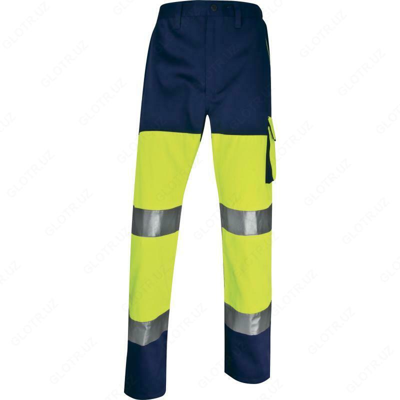 PANTS SIGNAL YMO DELTA PLUS BLUE-SELLOW. YMO - 5006