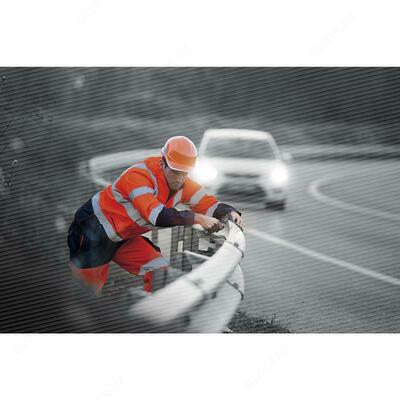  БРЮКИ СИГНАЛЬНЫЕ DELTA PLUS PHPA2 СИНЕ-ОРАНЖЕВЫЕ. YMO - 5007 - 