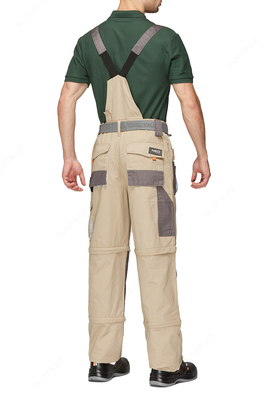  БРЮКИ-ТРАНСФОРМЕР ХБ YMO TOOLS БЕЖЕВЫЕ. YMO - 5008 - 