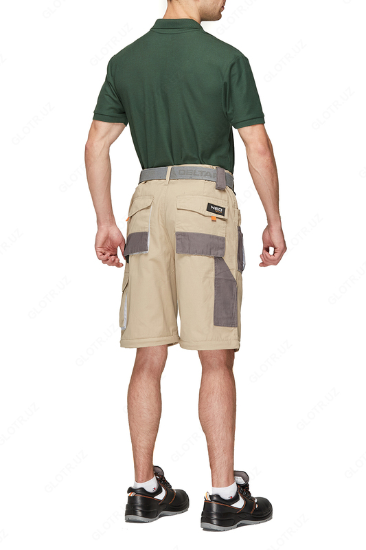  БРЮКИ-ТРАНСФОРМЕР ХБ YMO TOOLS БЕЖЕВЫЕ. YMO - 5008 Оптом и розница