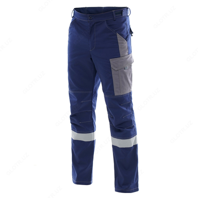 БРЮКИ МУЖСКИЕ YMO ЛИНКОР СИНЕ-СЕРЫЕ. YMO - 5014