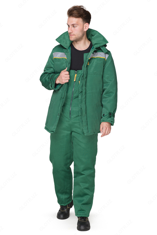 Izolyatsiya qilingan ishchi koylagi Legion yashil rang