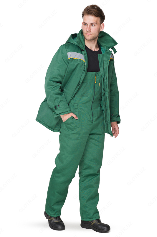  Izolyatsiya qilingan ishchi koylagi Legion yashil rang - 