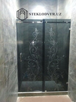   Стеклянные перегородки для душевых кабин из закалённого стекла