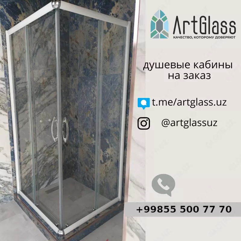 Dush kabinalar ARTGLASS.UZ