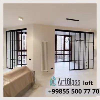 Цена по запросу Стеклянная дверь