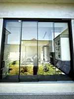 Стеклянные фасадные двери №2