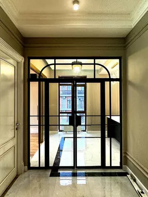 Стеклянные двери №2