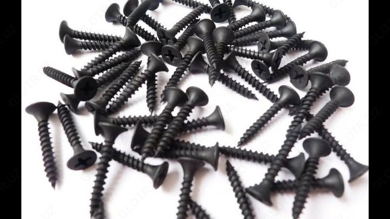  Болты (саморезы) Черные и Оцинкованные - 