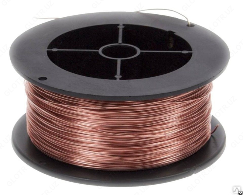 Проволока стальная сварочная  омедненная СВ08Г2С-О ГОСТ 2246-70  d=1 2 мм