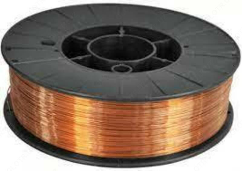  Проволока стальная сварочная  омедненная СВ08Г2С-О ГОСТ 2246-70  d=3 0; 4 0; 5 0 мм - 