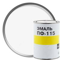  Эмаль ПФ-115  белая  банка 3 кг - 