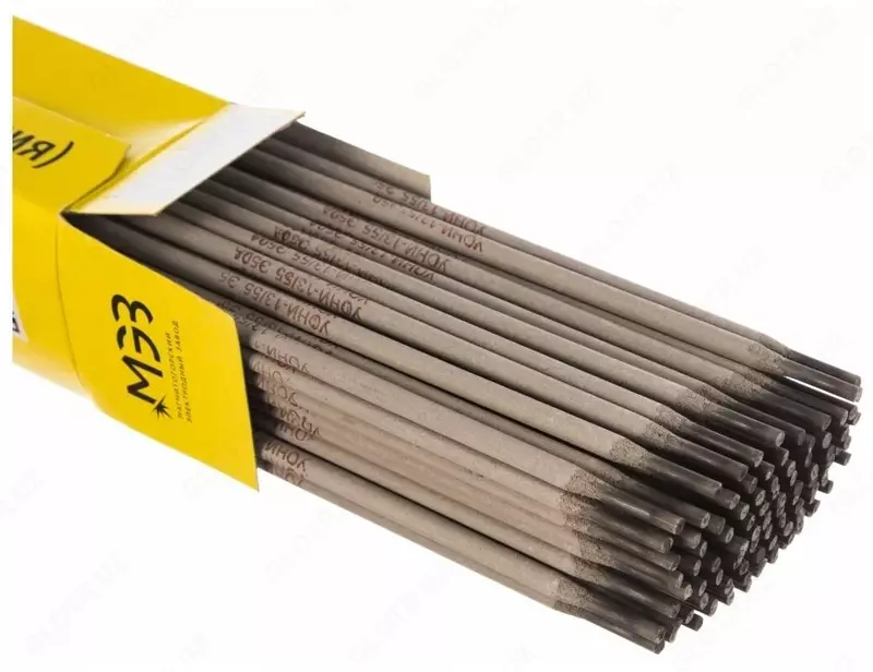 Payvandlash elektrodlari MEZ UONI-13/55 d=4 mm  5 kg (Rossiya)