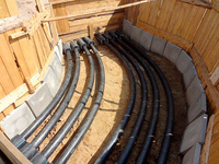 Прокладка кабельных линий 35 кВ