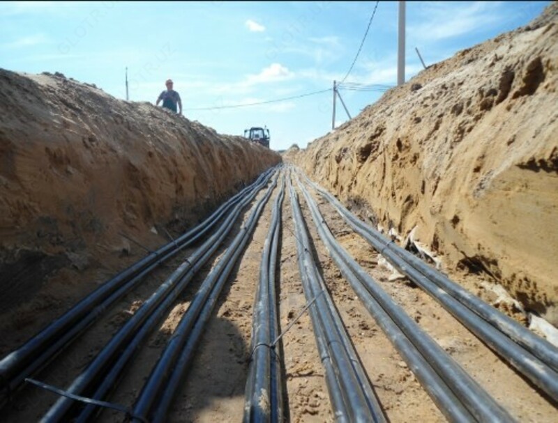 Прокладка кабельных линий 110 кВ