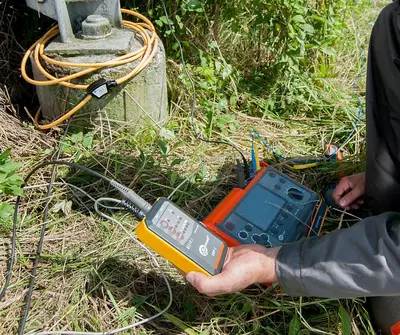 Проверка контуров заземлений