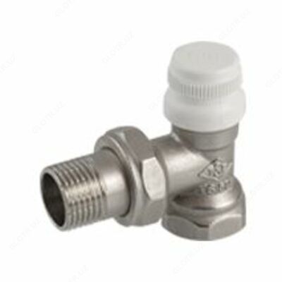 Металл кран для радиатора обратка (угловой) 1/2″