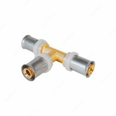 Пресс фитинг тройник 16х16х16