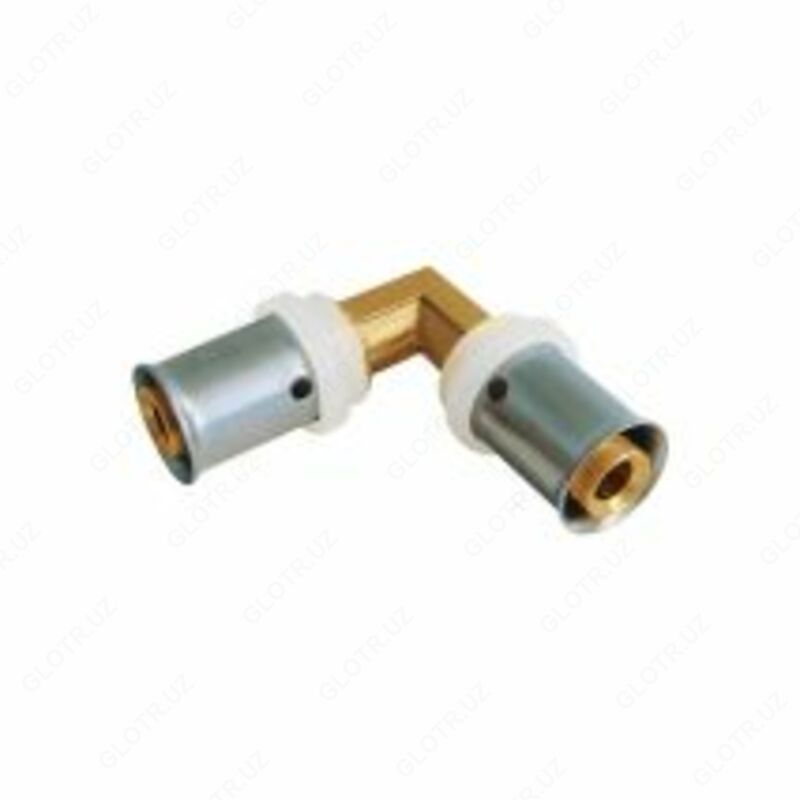 Пресс фитинг угольник 16х16