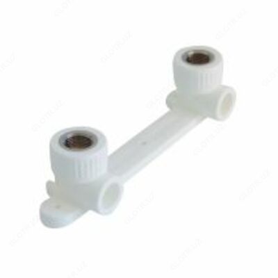 Колено с настенным креплением (ушастик) двойной в/р 20х1/2 - 56 507.7 сум / шт.