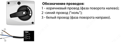 4 020 428.3 сум / шт. Электрический 3-х позиционный сервомотор 220 В