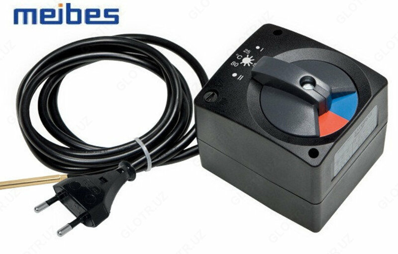 Электрический сервомотор 220 В со встроенным термостатом 20 – 80 °С