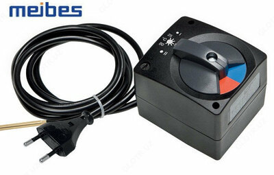 Электрический сервомотор 220 В со встроенным термостатом 20 – 80 °С