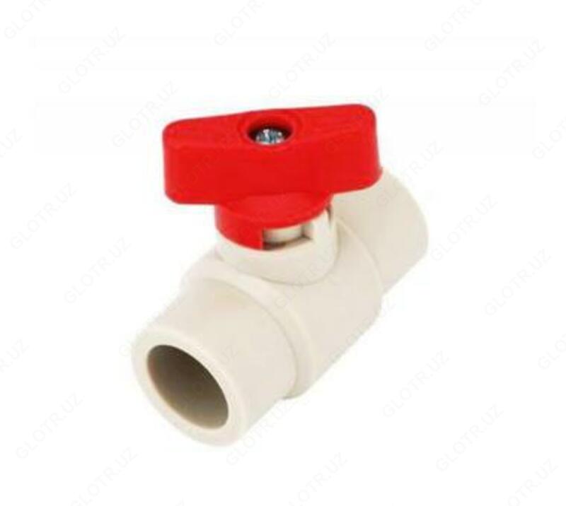 Кран шаровой мини красный 32 - 77 761 сум