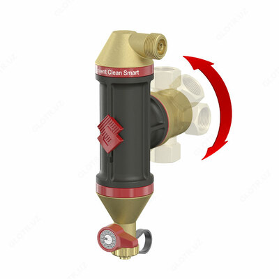 Ceпаратор воздуха и грязи Flamcovent Сleап Smаrt  11/4"