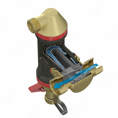 Ceпаратор воздуха и грязи Flamcovent Сleап Smаrt 11/2" - 5 574 993.8 сум / шт.