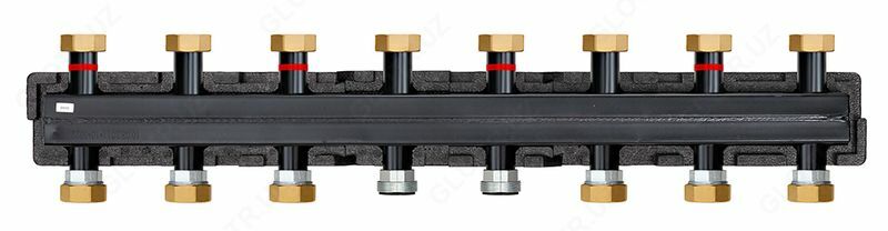 Распределительный коллектор до 7 отопительных контуров. Поколение 8.