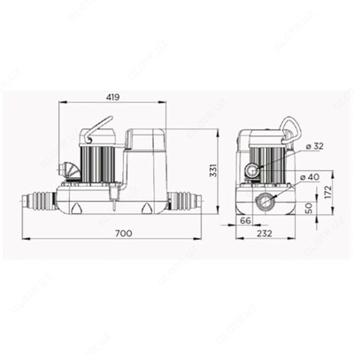 Cанитарный насос SFA SANICOM Только в розницу