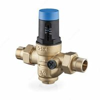 Мембранный редуктор давления фильтром из нержавеющей стали. Давление макс. 20 бар.