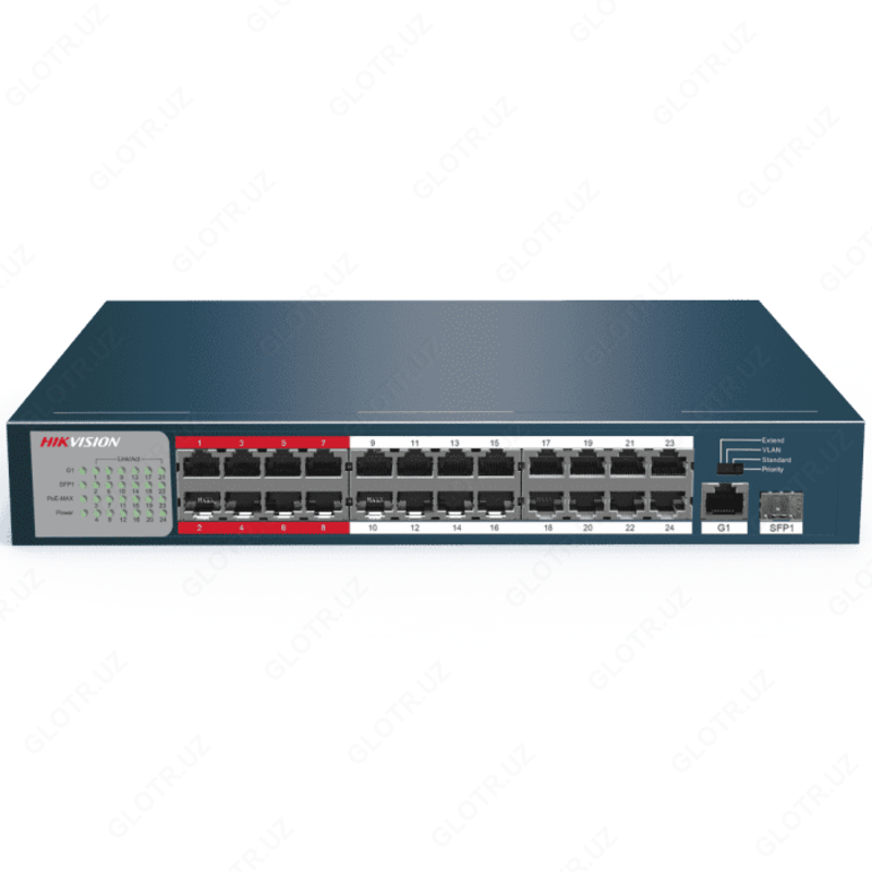 Сетевое оборудование: 24PORT GB POE + SFP DS-3E0326P-E/M