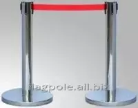 Стойка ограждения с лентой CS-T3