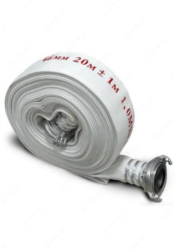 Рукав пожарный D51/66/77 макс давление 8 бар 