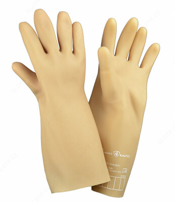 Перчатки диэлектрические бесшовные (до 1000в)